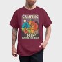 Camping and Beer, Tricou Barbati (Unisex)