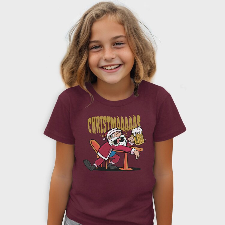 Christmas Santa Beer, Tricou Copii