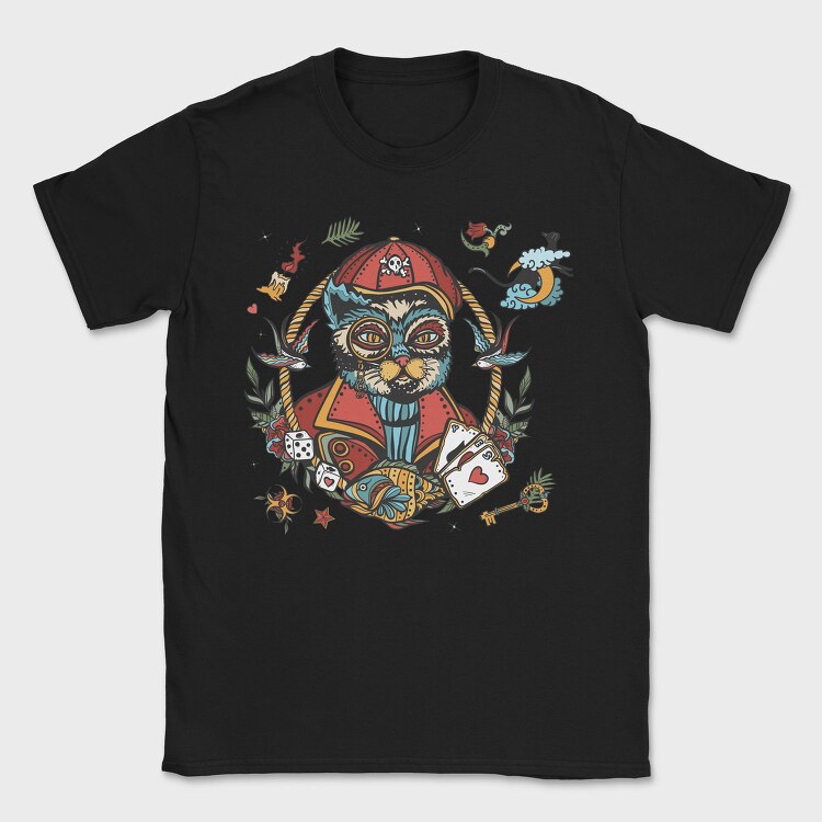 Tricou Barbati (Unisex) Imprimat digital direct in tesatura, bumbac premium 100%.