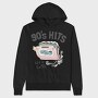90s Boombox Vibes, Hanorac Oversize Barbati (Unisex)