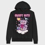 Creepy Cute Bear, Hanorac Oversize Barbati (Unisex)
