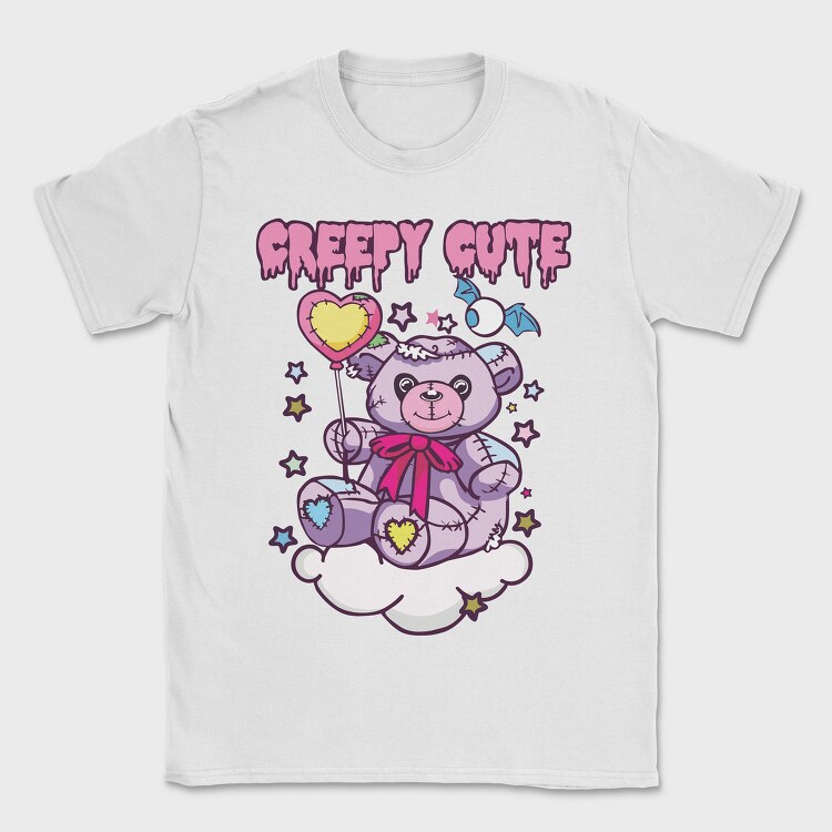 Creepy Cute Bear, Tricou Barbati (Unisex)