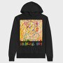 Colorful Chaos Day, Hanorac Oversize Barbati (Unisex)