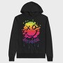 Color Splash Vibe, Hanorac Oversize Barbati (Unisex)