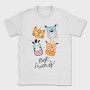 Cat Glasses Night, Tricou Barbati (Unisex)