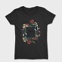 Bird Bloom Frame, Tricou Femei