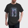 Cosmic Door, Tricou Barbati (Unisex)