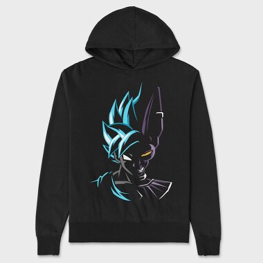 Ice Dragon Roar, Hanorac Oversize Barbati (Unisex)