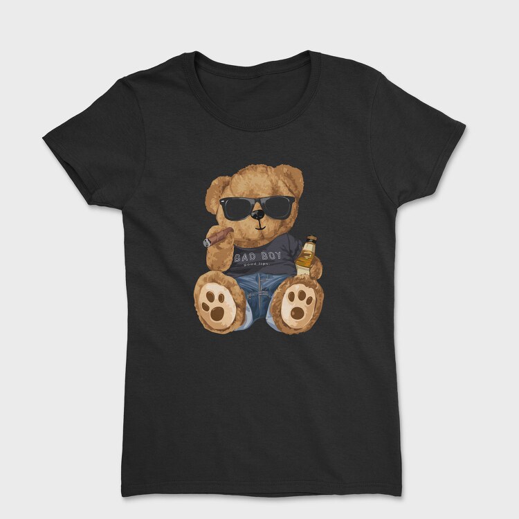 Bad Boy Bear Vibes, Tricou Femei