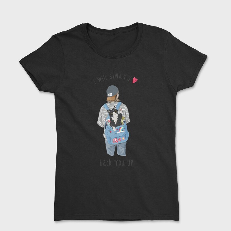 Cat Bag Love Up, Tricou Femei
