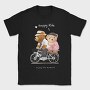 Bicycle Bears Ride, Tricou Barbati (Unisex)