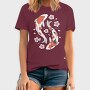 Koi Fish With Cherry Blossom, Tricou Barbati (Unisex)