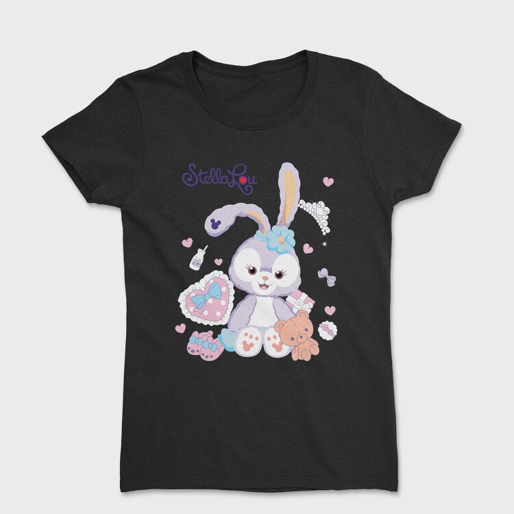 Bunny Love Vibes, Tricou Femei