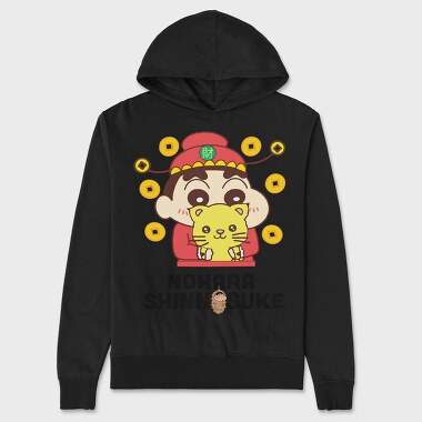 Cat Fortune Hunt, Hanorac Oversize Barbati (Unisex)