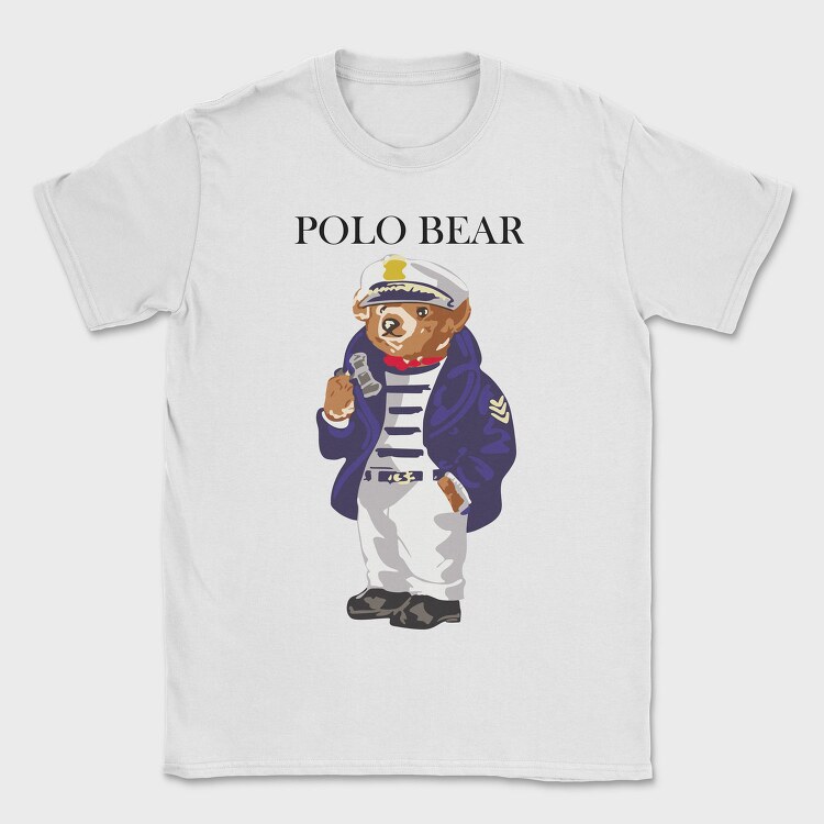 Captain Bears Captain, Tricou Barbati (Unisex)