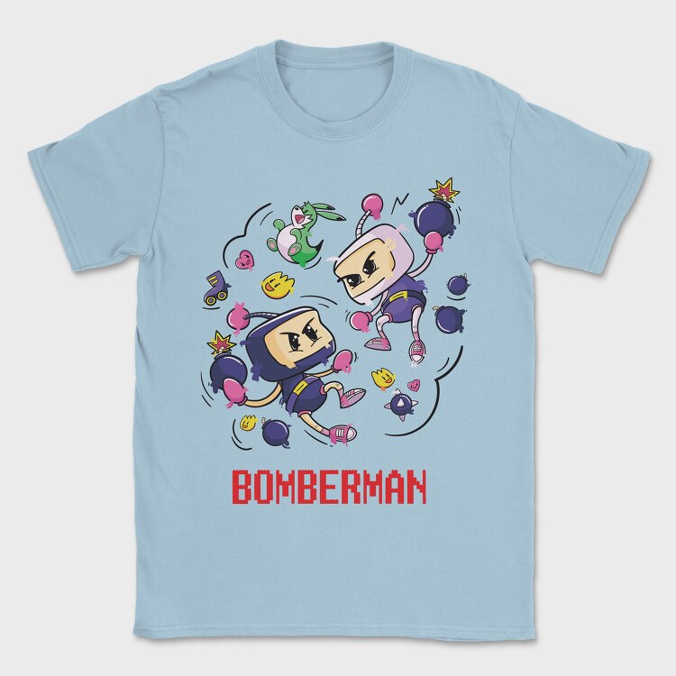 Bombermans Rebellion, Tricou Barbati (Unisex)