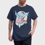 Unicorn Ballet Middle Finger, Tricou Barbati (Unisex)