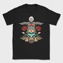 Biker Chick Rose, Tricou Barbati (Unisex)