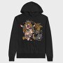 Badass Animal Gangster, Hanorac Oversize Barbati (Unisex)