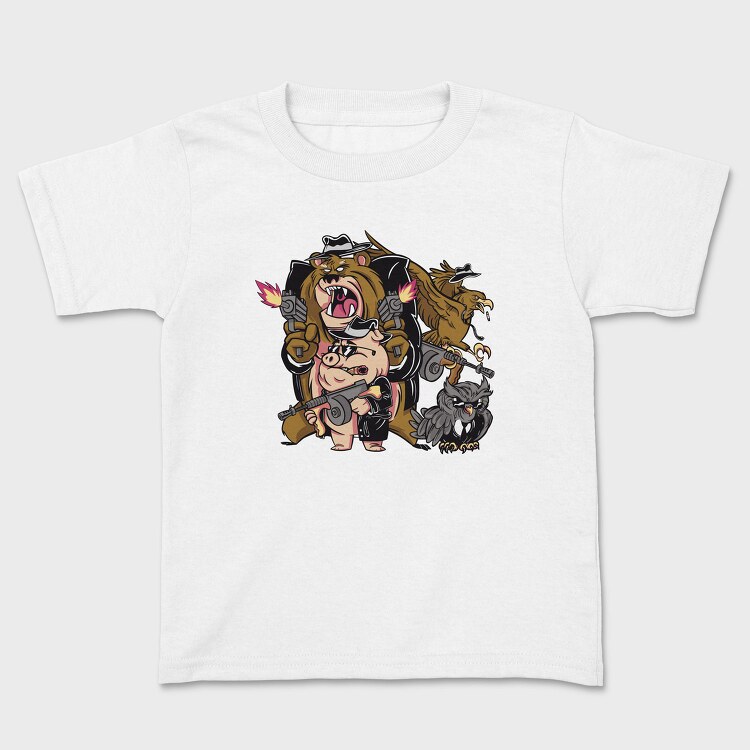 Badass Animal Gangster, Tricou Copii