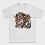 Badass Animal Gangster, Tricou Barbati (Unisex)