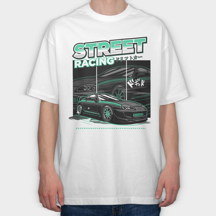 Street Racing 3, Tricou Oversize Barbati (Unisex)