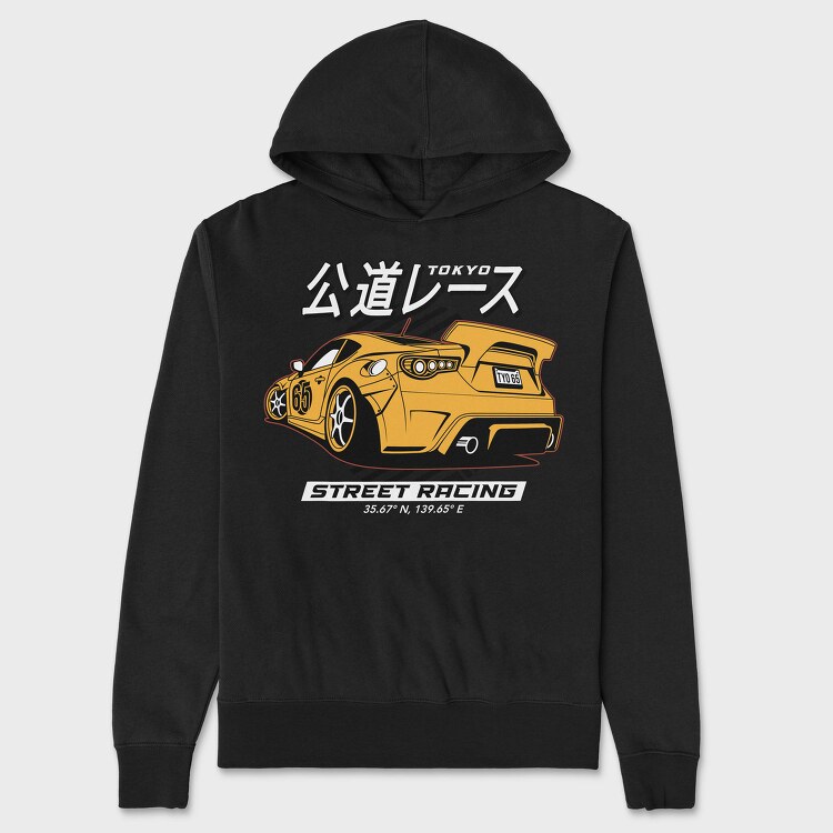 Street Racing 4, Hanorac Oversize Barbati (Unisex)