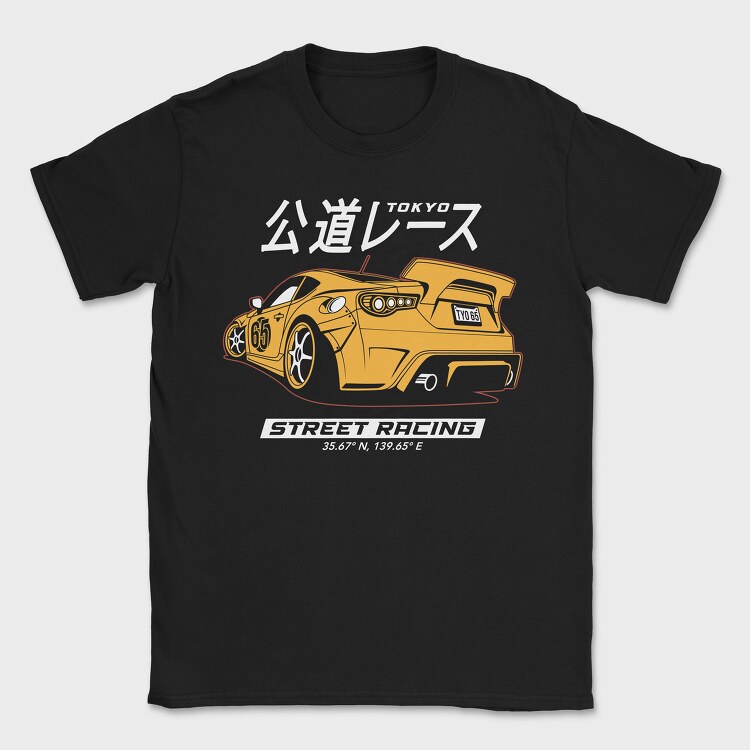 Street Racing 4, Tricou Barbati (Unisex)