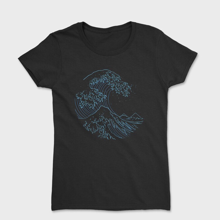 Japanese Wave, Tricou Femei