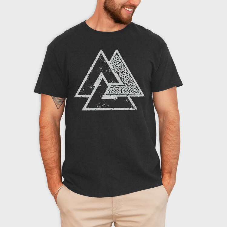 Viking Triangles, Tricou Barbati (Unisex)