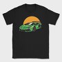 Lambo Sunset, Tricou Barbati (Unisex)