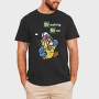 Breacking Bros Mario, Tricou Barbati (Unisex)