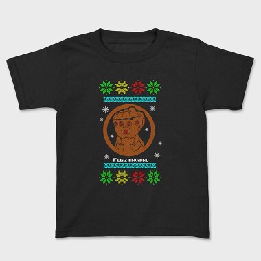 Knitted Reindeer Sweater, Tricou Copii