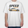 Speed Enthusiast, Tricou Oversize Barbati (Unisex)