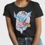 Unicorn Ballet Middle Finger, Tricou Femei