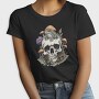 Cottagecore Frog Skull, Tricou Femei