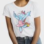 Unicorn Ballet Middle Finger, Tricou Femei