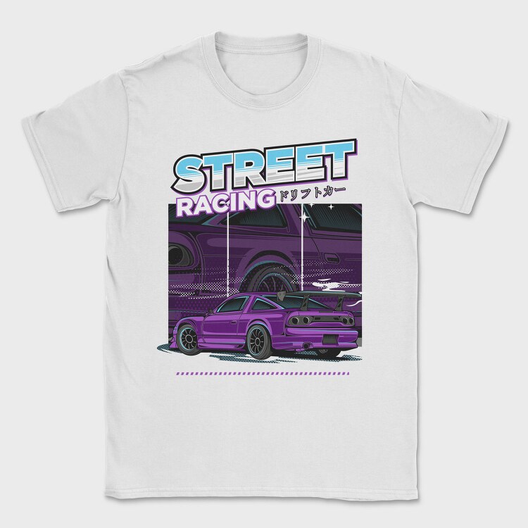 Street Racing 2, Tricou Barbati (Unisex)