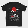 Skyline Sunset Mountain, Tricou Barbati (Unisex)