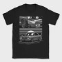 Skyline Gray, Tricou Barbati (Unisex)
