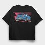 Skyline 3, Tricou Oversize Barbati (Unisex)