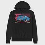 Skyline 3, Hanorac Oversize Barbati (Unisex)
