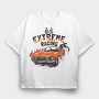 Extreme Racing, Tricou Oversize Barbati (Unisex)