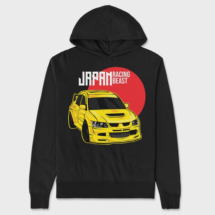 Evo Japan Beast, Hanorac Oversize Barbati (Unisex)