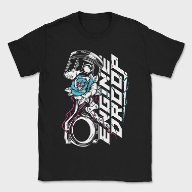 Engine Drop, Tricou Barbati (Unisex)