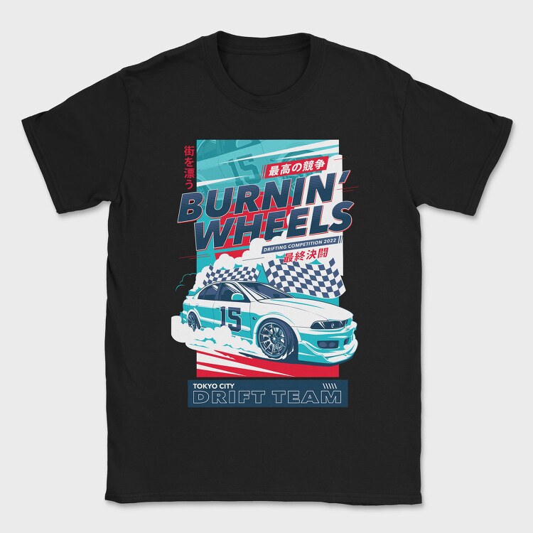 Drift 1, Tricou Barbati (Unisex)