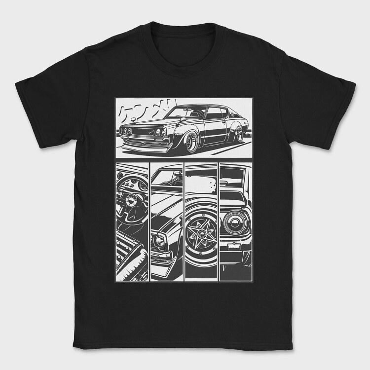 Classic Car, Tricou Barbati (Unisex)