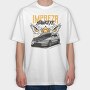 Silver Wrx Hawk Eyes Stance, Tricou Oversize Barbati (Unisex)