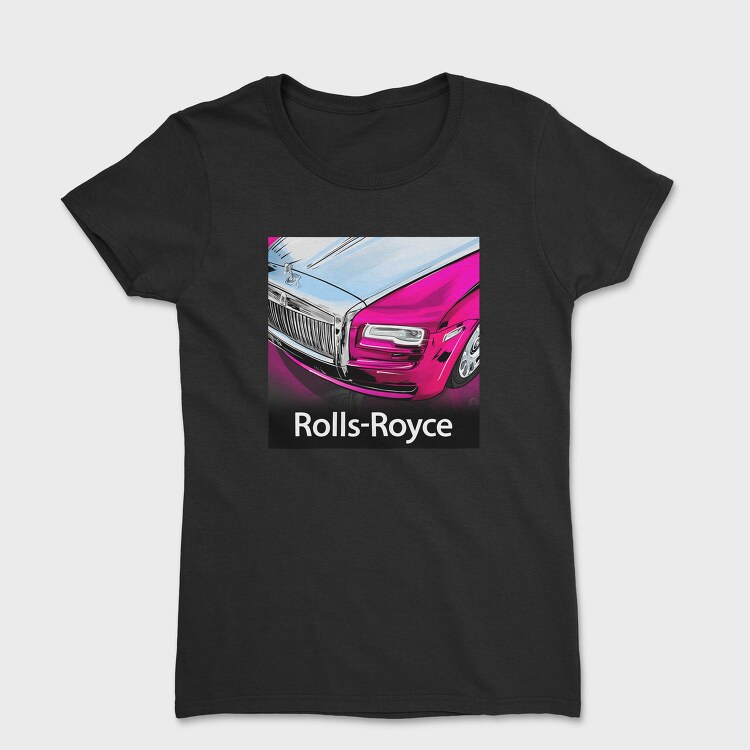 Rolls Royce Pink Fantasy, Tricou Femei