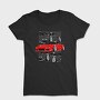 Red Nissan 240Sx Stance, Tricou Femei